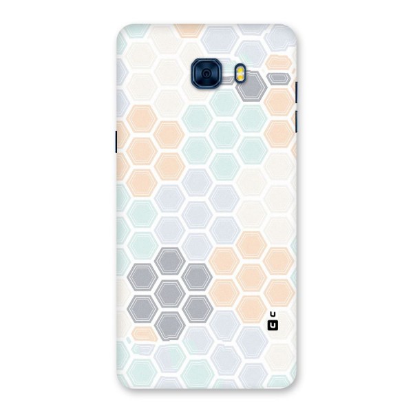 Light Hexagons Back Case for Galaxy C7 Pro