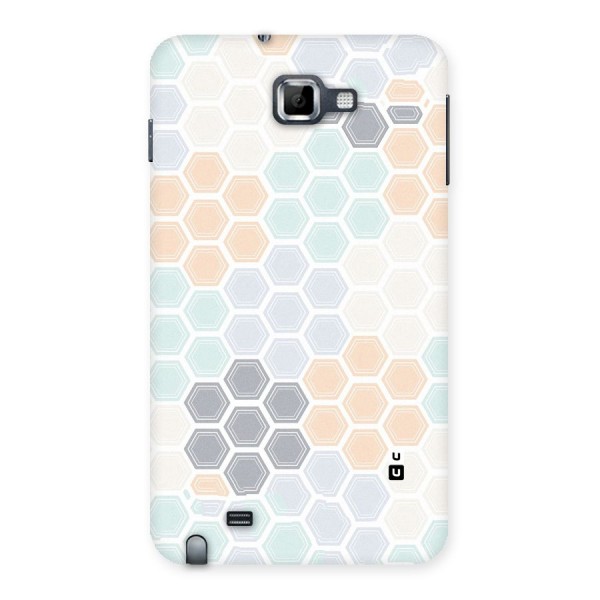 Light Hexagons Back Case for Galaxy Note