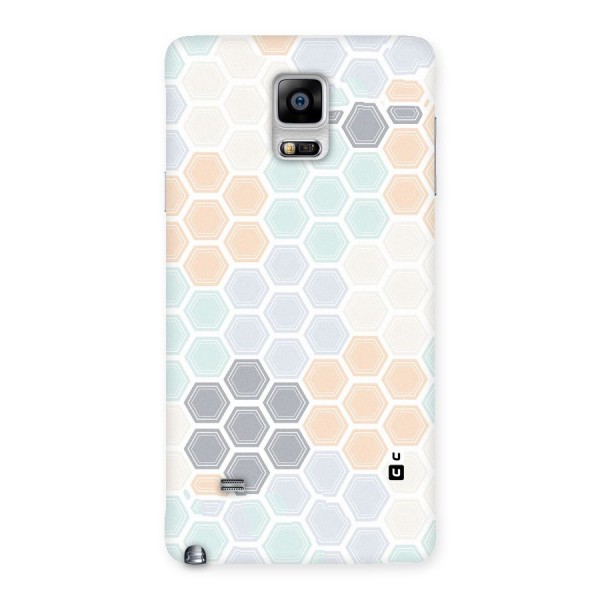 Light Hexagons Back Case for Galaxy Note 4