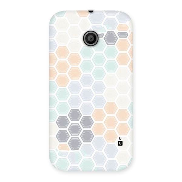 Light Hexagons Back Case for Moto E