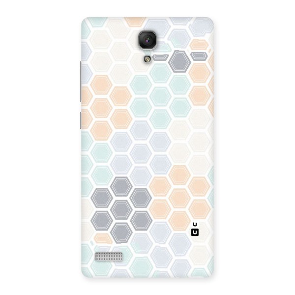 Light Hexagons Back Case for Redmi Note