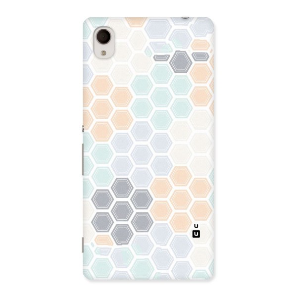 Light Hexagons Back Case for Sony Xperia M4