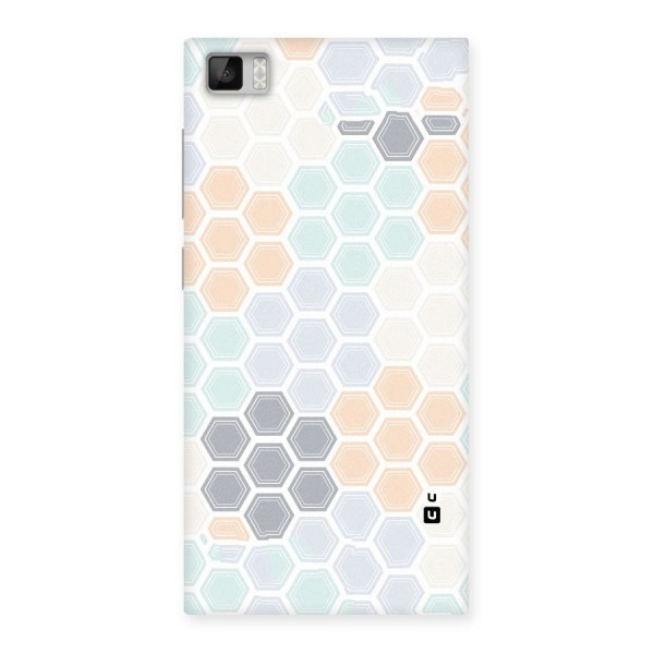 Light Hexagons Back Case for Xiaomi Mi3