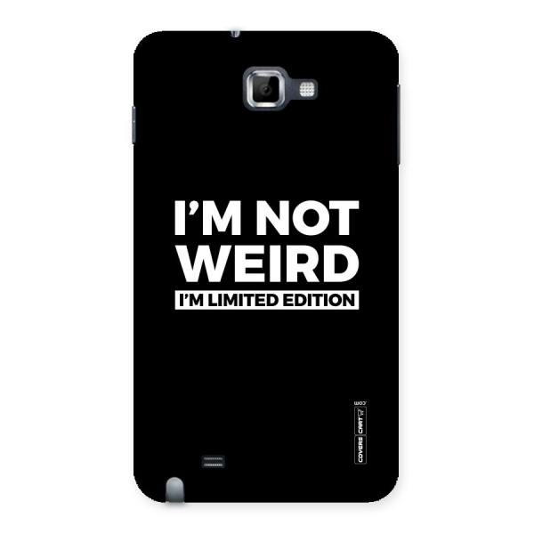 Limited Edition Back Case for Galaxy Note