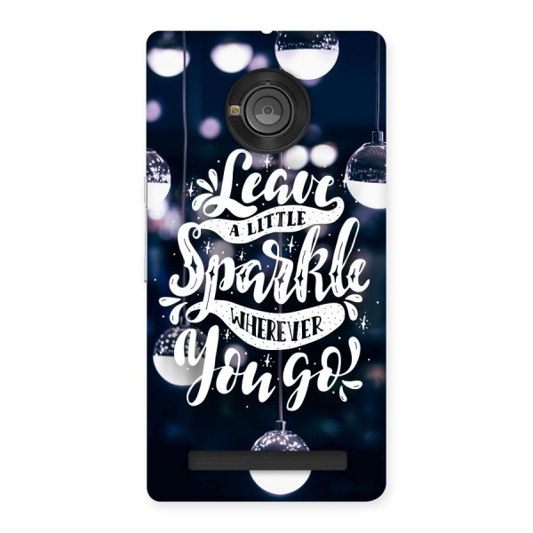 Little Spark Back Case for Yu Yuphoria