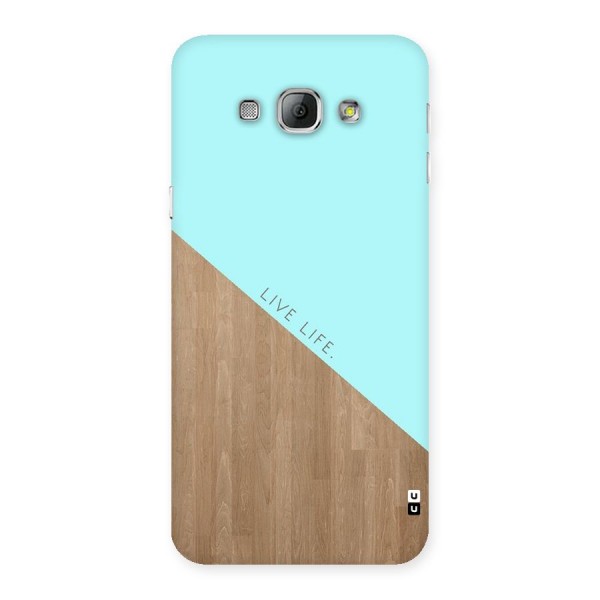 Live Life Back Case for Galaxy A8