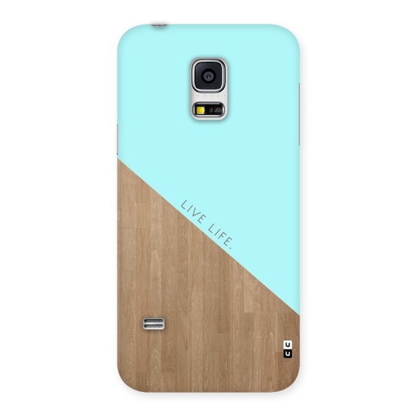 Live Life Back Case for Galaxy S5 Mini