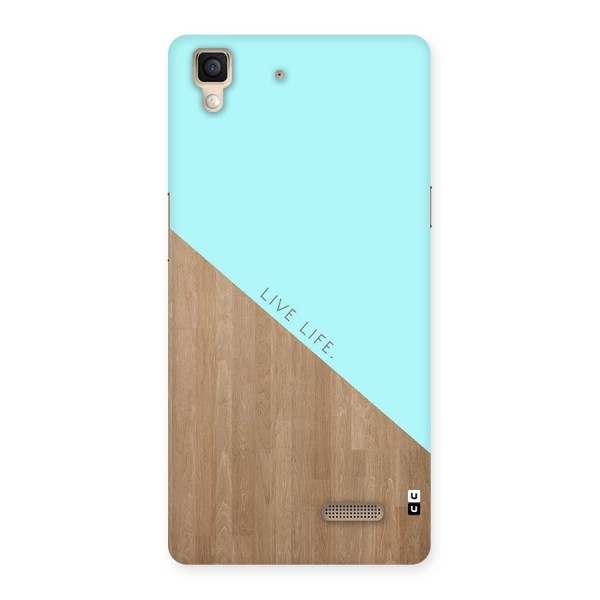 Live Life Back Case for Oppo R7