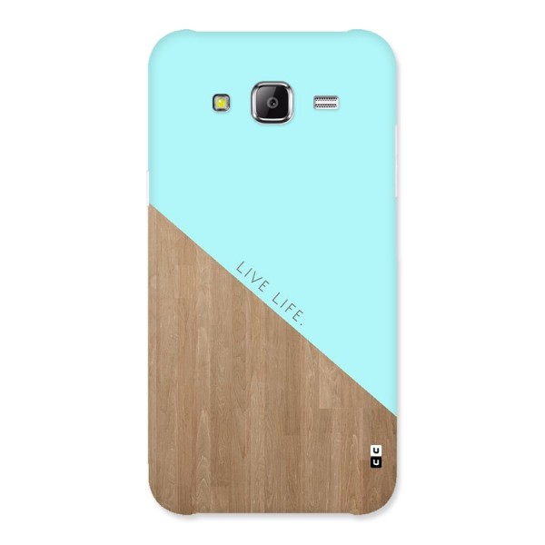 Live Life Back Case for Samsung Galaxy J5