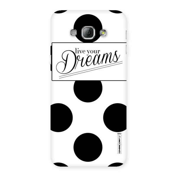 Live Your Dreams Back Case for Galaxy A8