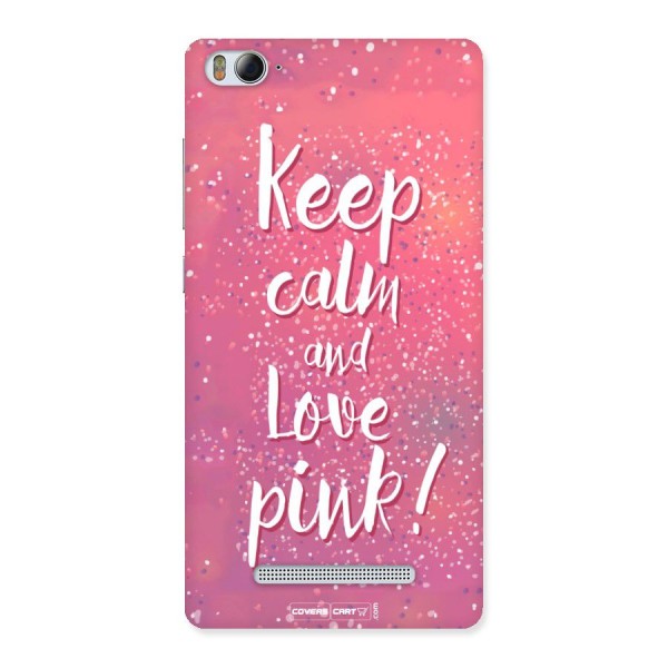 Love Pink Back Case for Xiaomi Mi4i