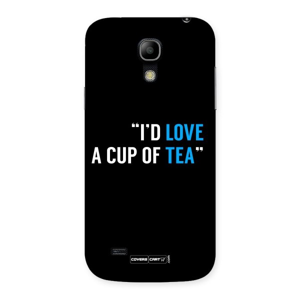 Love Tea Back Case for Galaxy S4 Mini