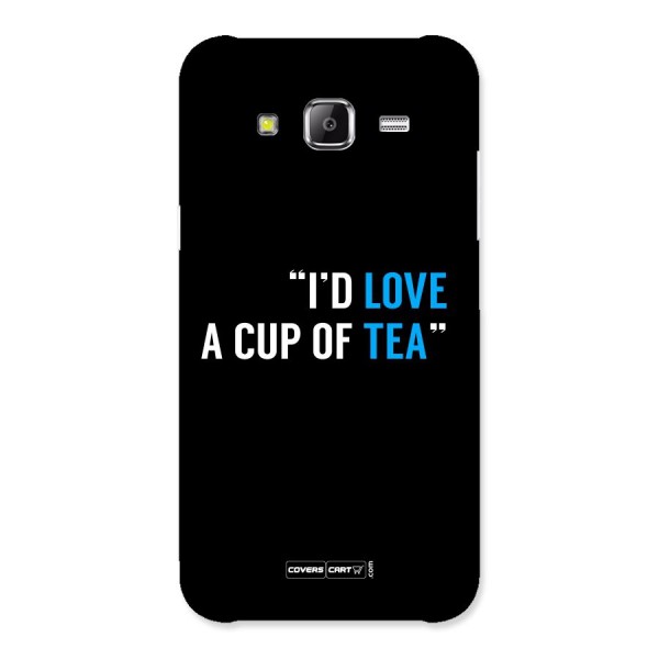 Love Tea Back Case for Samsung Galaxy J5