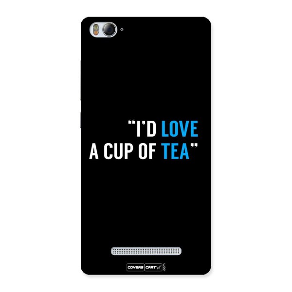 Love Tea Back Case for Xiaomi Mi4i