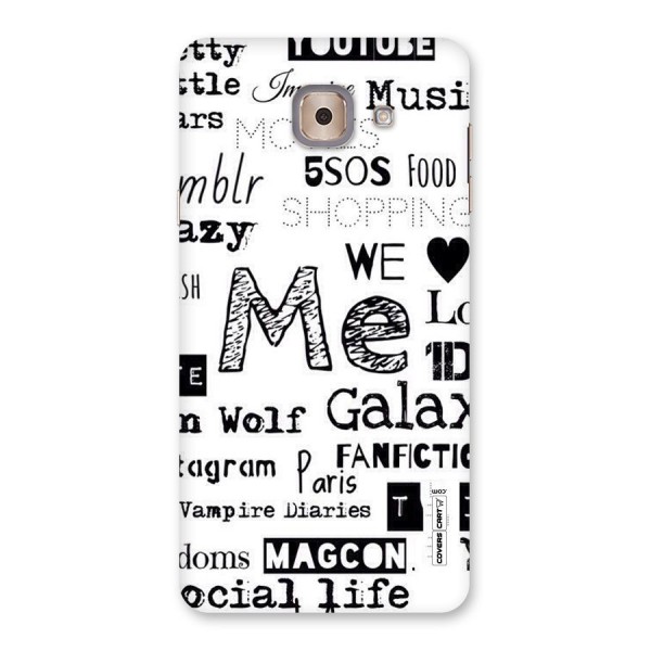 Love Things Back Case for Galaxy J7 Max