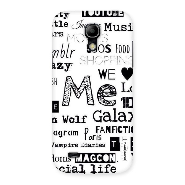 Love Things Back Case for Galaxy S4 Mini