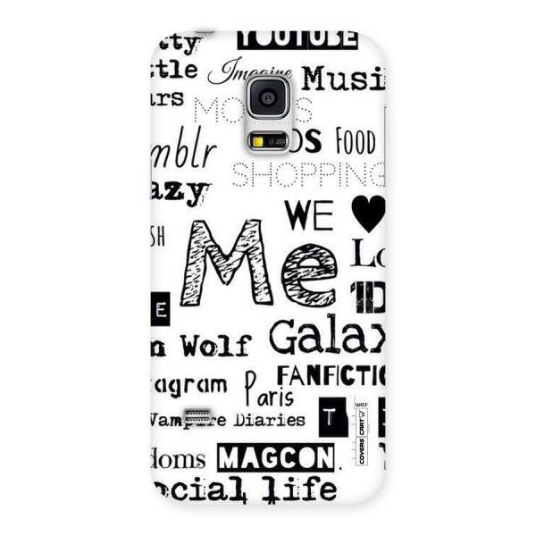 Love Things Back Case for Galaxy S5 Mini