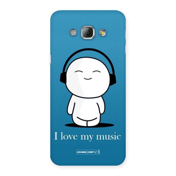 Love for Music Back Case for Galaxy A8