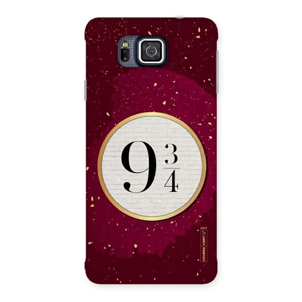 Magic Number Back Case for Galaxy Alpha