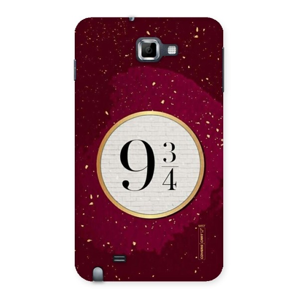 Magic Number Back Case for Galaxy Note