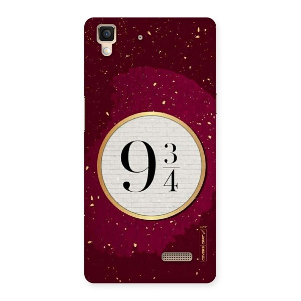 Magic Number Back Case for Oppo R7