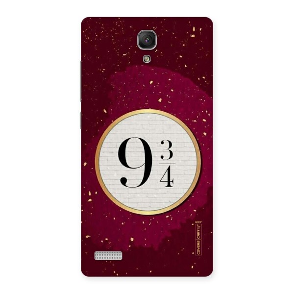 Magic Number Back Case for Redmi Note