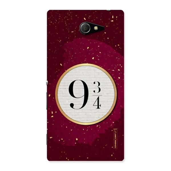 Magic Number Back Case for Sony Xperia M2