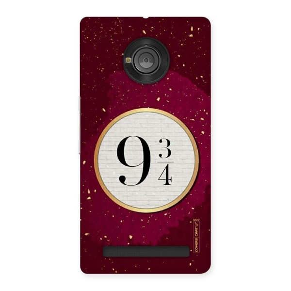 Magic Number Back Case for Yu Yuphoria