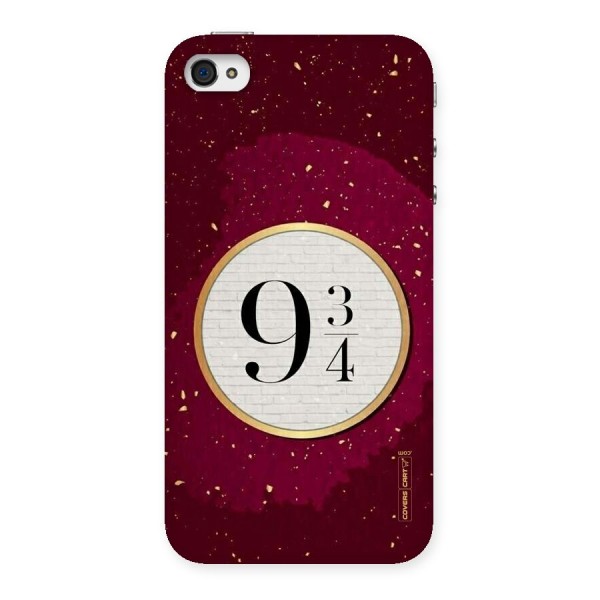 Magic Number Back Case for iPhone 4 4s