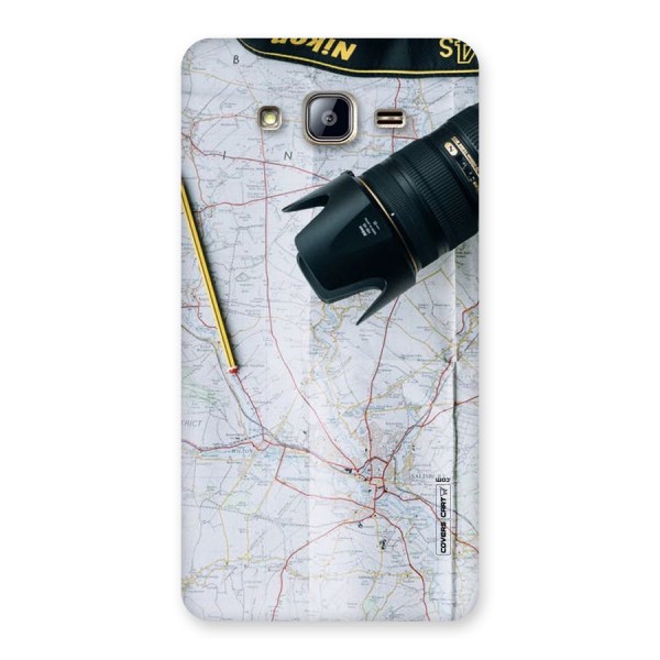 Map And Camera Back Case for Galaxy On5