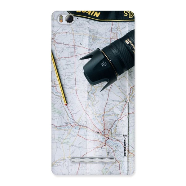 Map And Camera Back Case for Xiaomi Mi4i