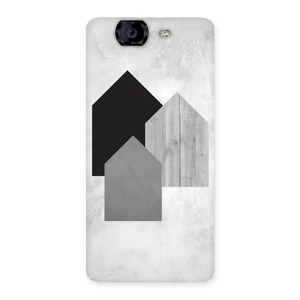 Marble Poster Back Case for Canvas Knight A350