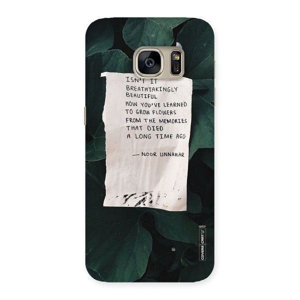 Memories Back Case for Galaxy S7