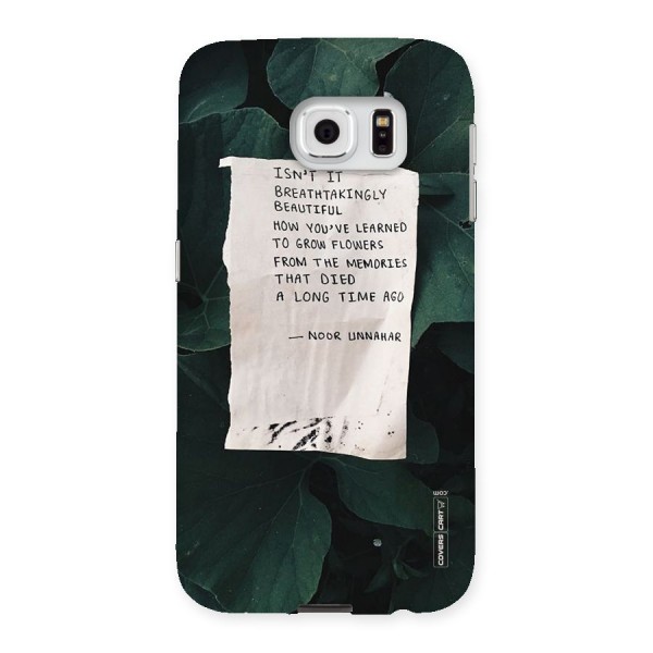 Memories Back Case for Samsung Galaxy S6