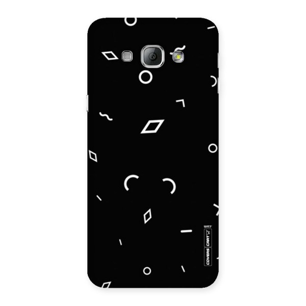 Minimal Shapes Back Case for Galaxy A8