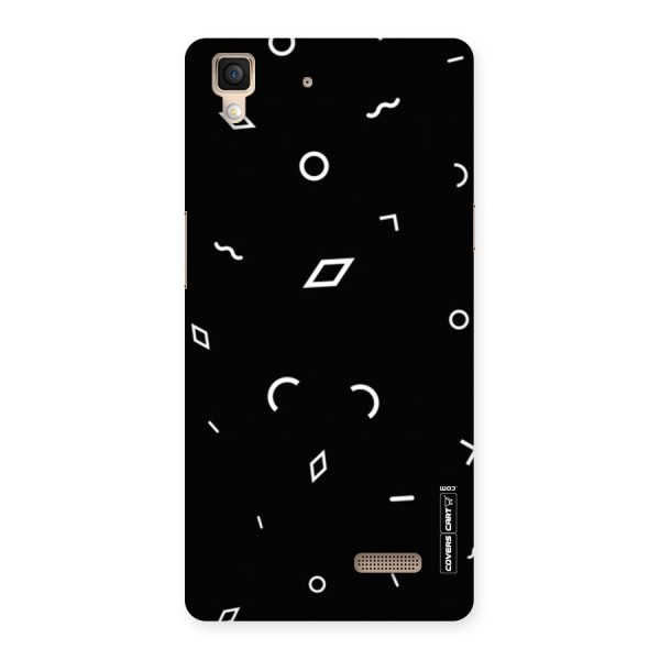 Minimal Shapes Back Case for Oppo R7