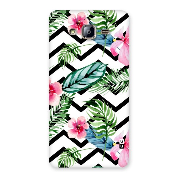 Modern Flowers Back Case for Galaxy On5