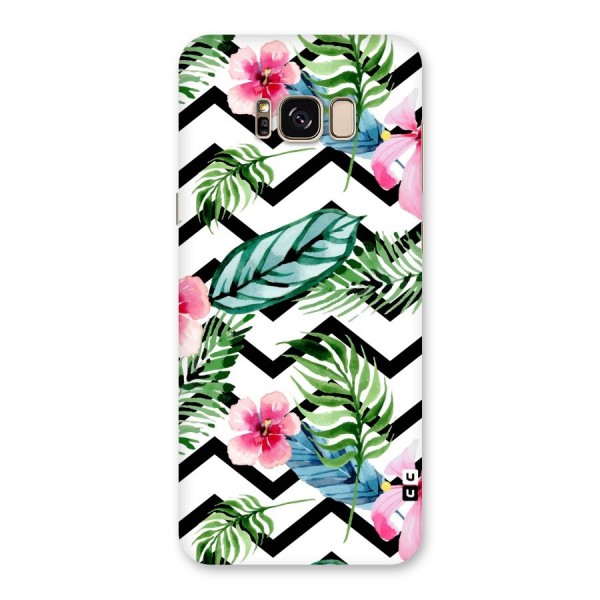 Modern Flowers Back Case for Galaxy S8 Plus