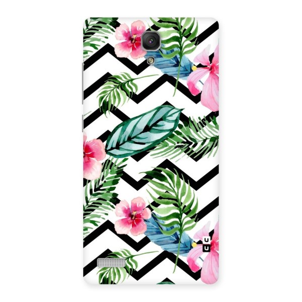 Modern Flowers Back Case for Redmi Note