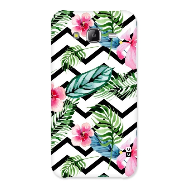 Modern Flowers Back Case for Samsung Galaxy J5