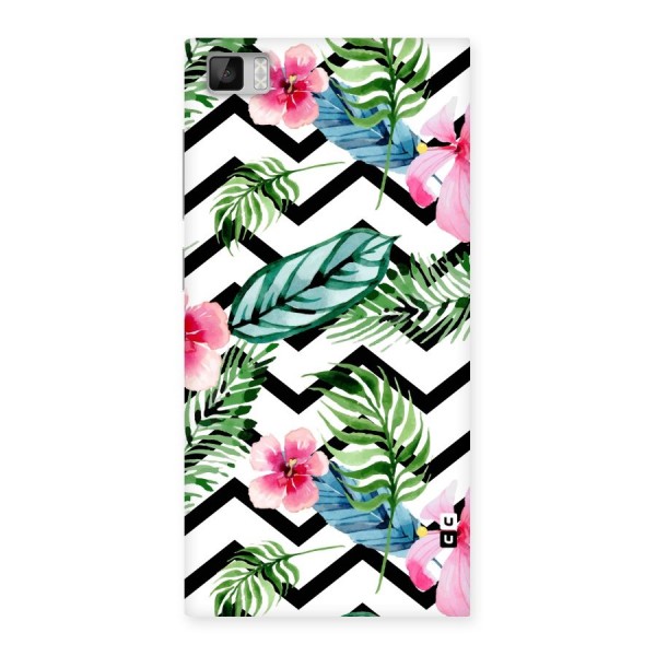 Modern Flowers Back Case for Xiaomi Mi3