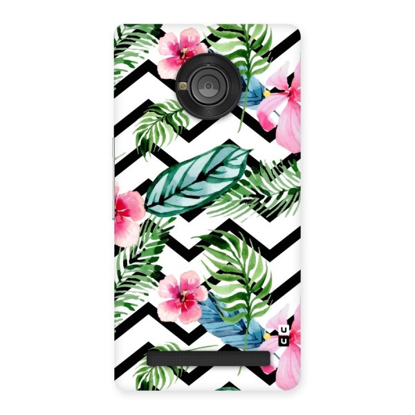 Modern Flowers Back Case for Yu Yuphoria