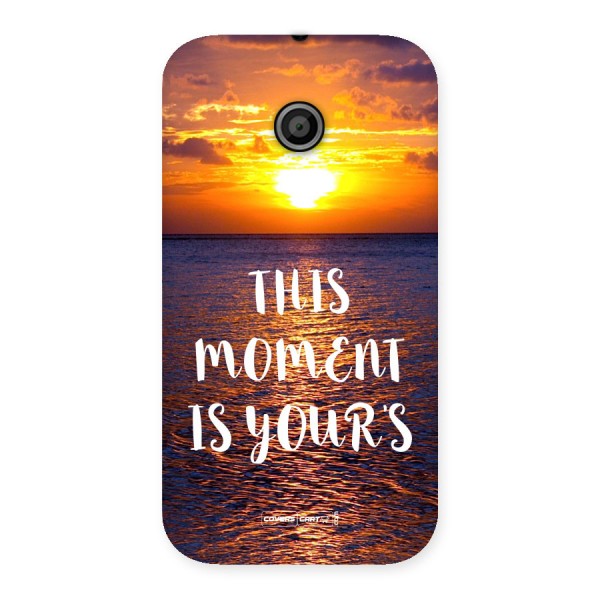 Moments Back Case for Moto E