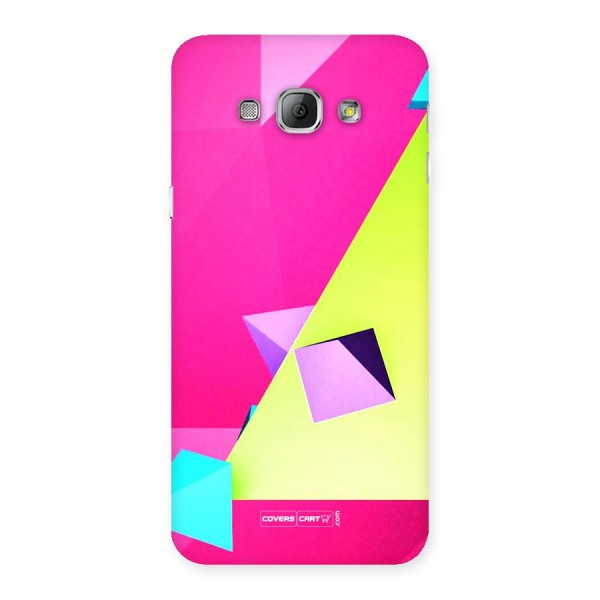 Motion Triangles Back Case for Galaxy A8