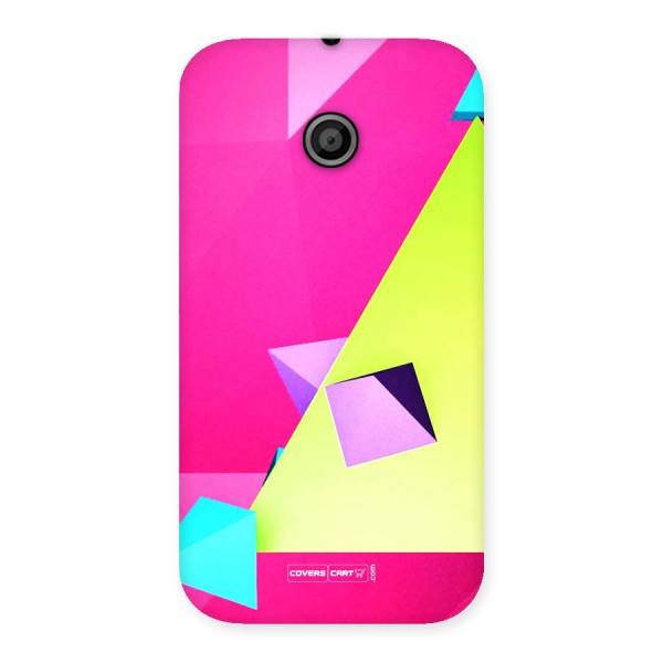 Motion Triangles Back Case for Moto E