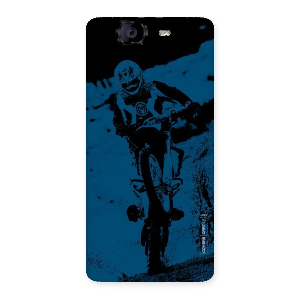 Moto Combat Back Case for Canvas Knight A350