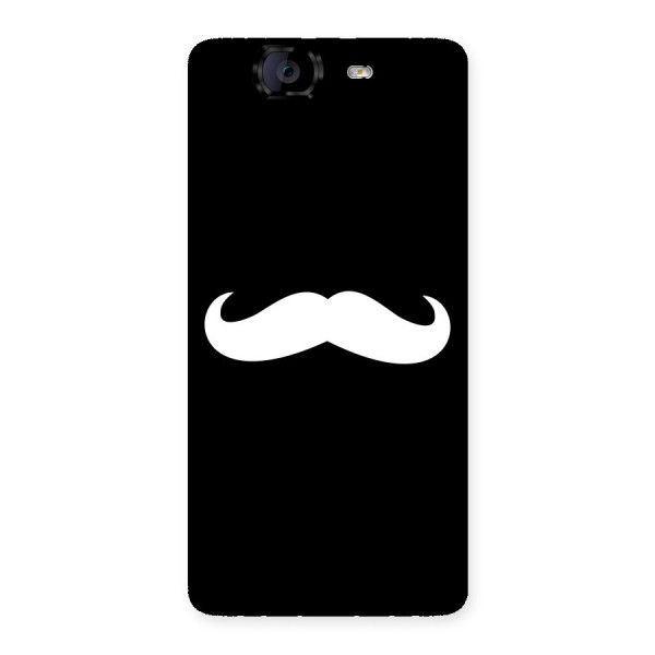 Moustache Love Back Case for Canvas Knight A350