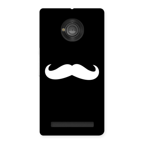 Moustache Love Back Case for Yu Yuphoria