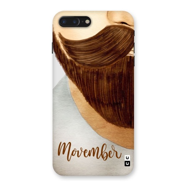 Movember Moustache Back Case for iPhone 7 Plus