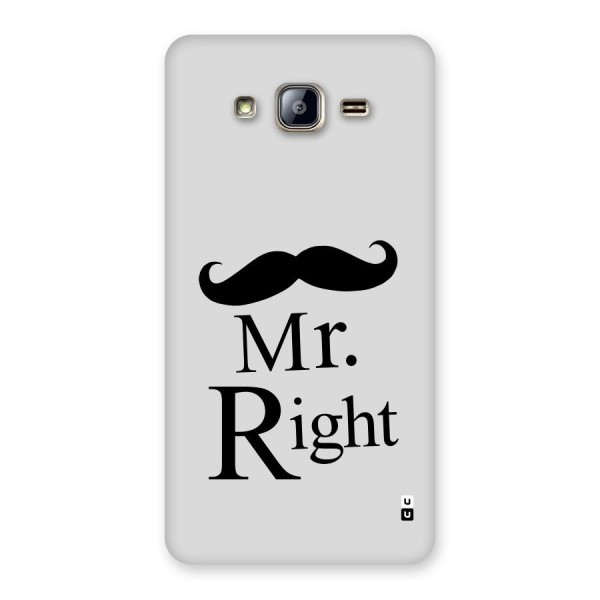 Mr. Right. Back Case for Galaxy On5